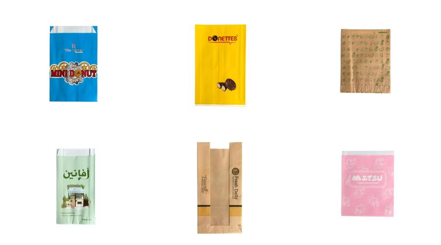 V-Bottom Greaseproof Paper Bag