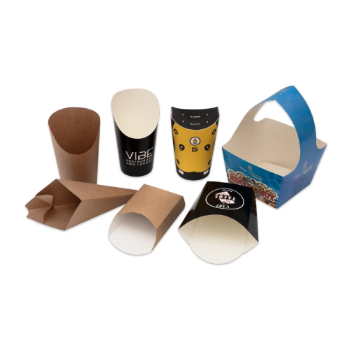 kraft french fries box wholesale packaging