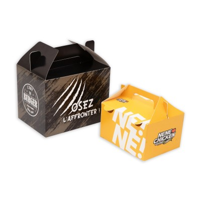 eco-friendly fried chicken box with handle