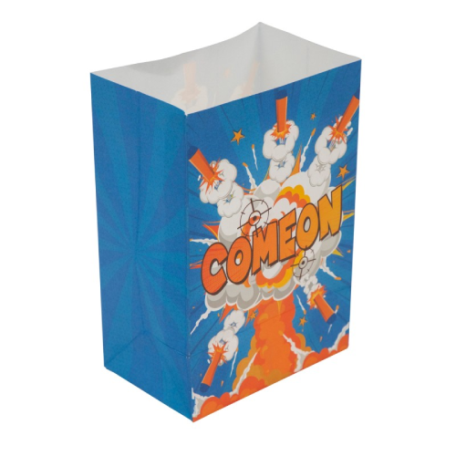 custom printed paper bag without handle for takeaway