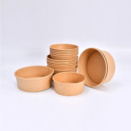 disposable paper food bowl with lid wholesale