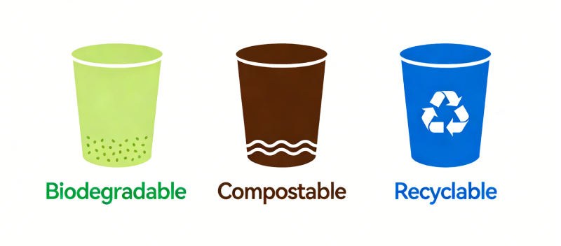 Are Paper Cups Biodegradable, Compostable, or Recyclable?